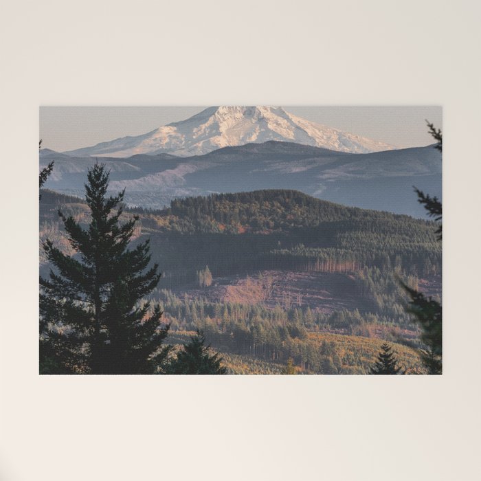 PNW Mount Hood Adventure II Welcome Mat Gallery Image 1