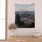 PNW Mount Hood Adventure II Wall Tapestry Gallery Image 2