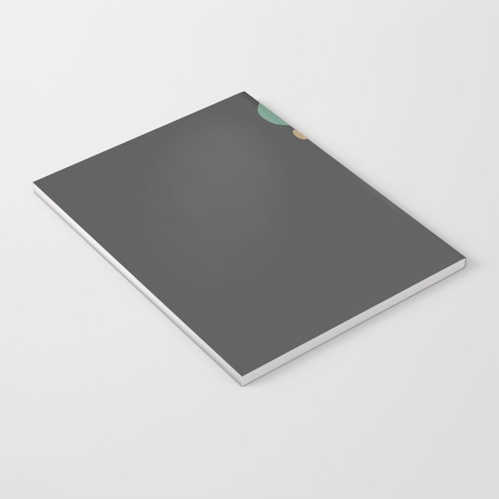 Mid Century Modern Atomic in Grey Notebook Gallery Image 3