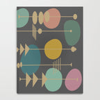 Mid Century Modern Atomic in Grey Notebook Gallery Image 4