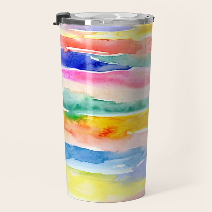 Swooshy Stripes Travel Mug Gallery Image 3