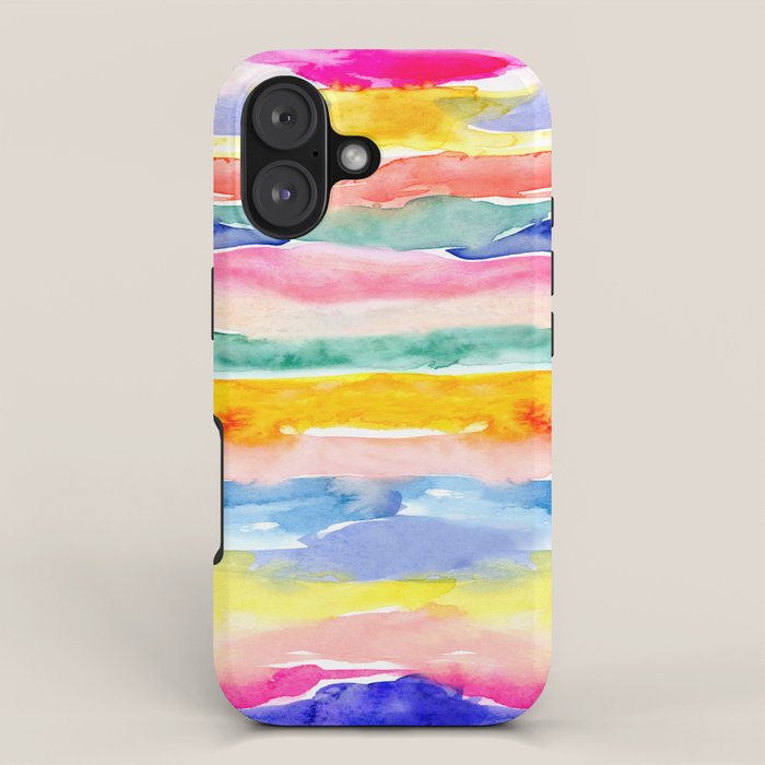 Swooshy Stripes iPhone Case Gallery Image 1
