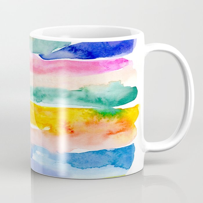 Swooshy Stripes Coffee Mug Gallery Image 1