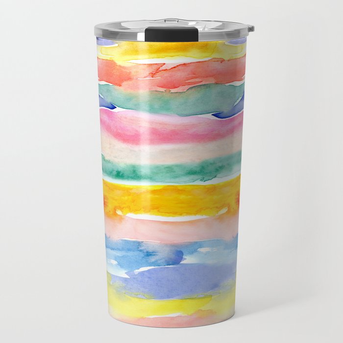 Swooshy Stripes Travel Mug Gallery Image 1