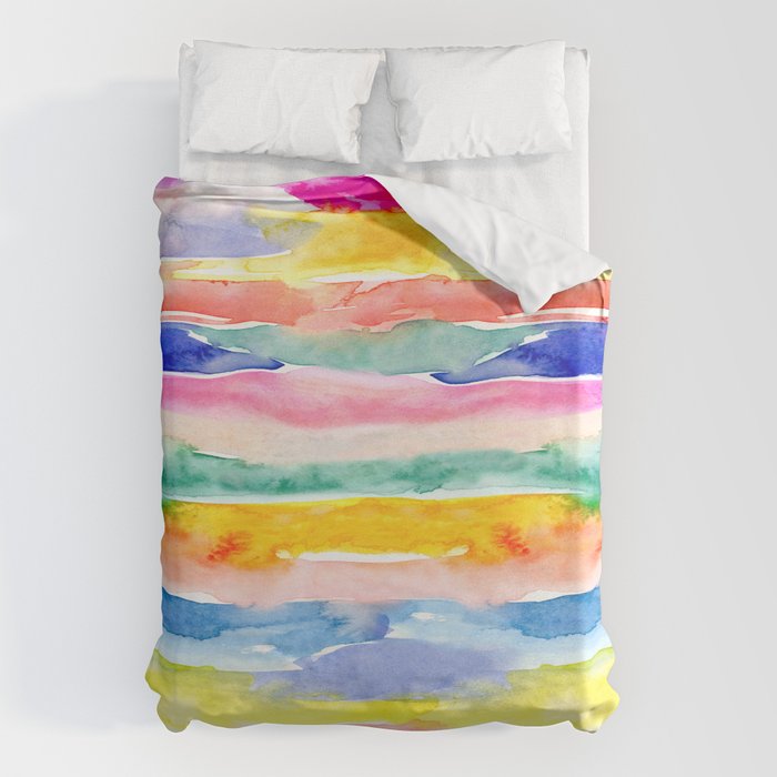 Swooshy Stripes Duvet Cover Gallery Image 6