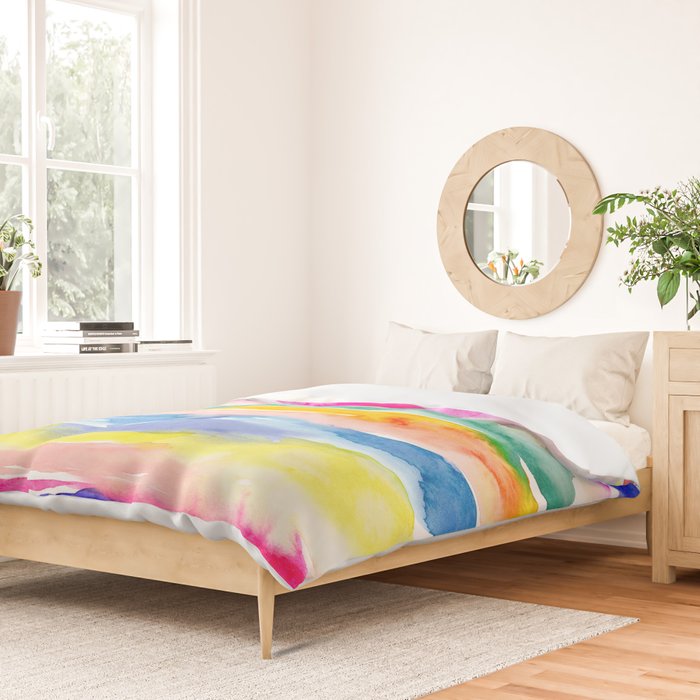 Swooshy Stripes Duvet Cover Gallery Image 2