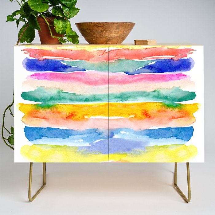 Swooshy Stripes Credenza Gallery Image 1