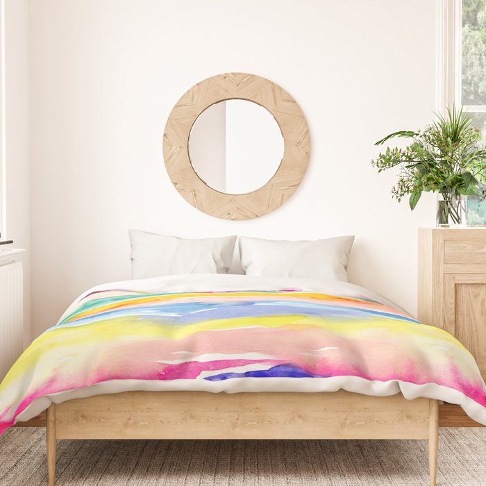 Swooshy Stripes Duvet Cover Gallery Image 3