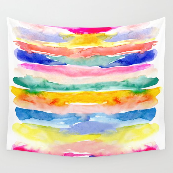 Swooshy Stripes Wall Tapestry Gallery Image 4