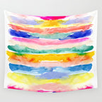 Swooshy Stripes Wall Tapestry Gallery Image 4