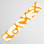 Abstract organic nature shape art pattern Table Runner Gallery Image 3