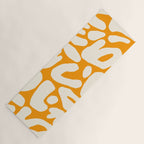Abstract organic nature shape art pattern Yoga Mat Gallery Image 1