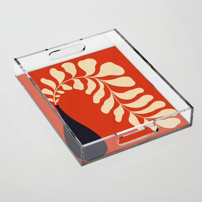 Lazy Plant #2 Acrylic Tray Gallery Image 1