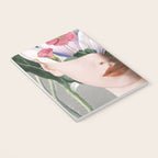 Floral Portrait /collage 2 Notebook Gallery Image 3