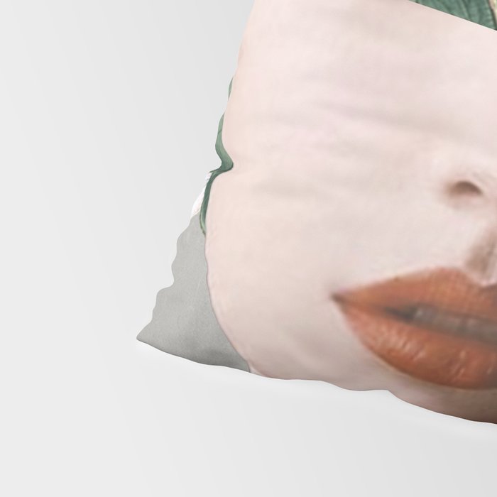 Floral Portrait /collage 2 Pillow Sham Gallery Image 4