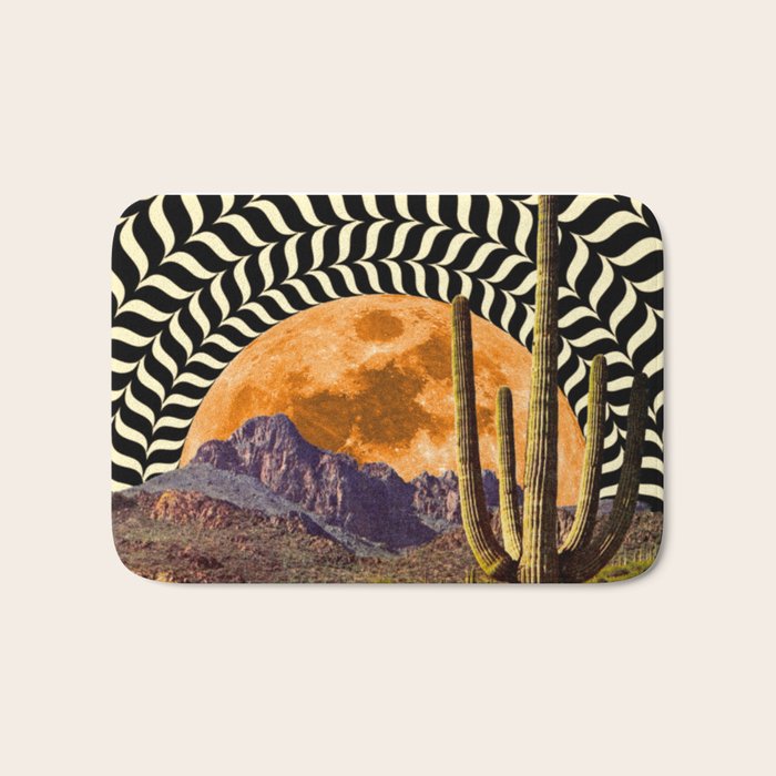 Illusionary Cowboys Bath Mat Gallery Image 1