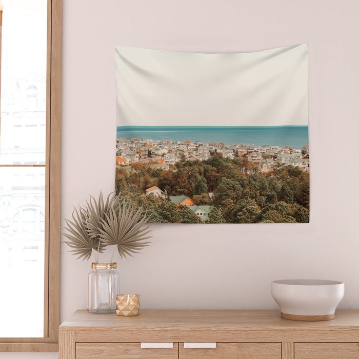 Where The Land Meets The Sea Wall Tapestry Gallery Image 2