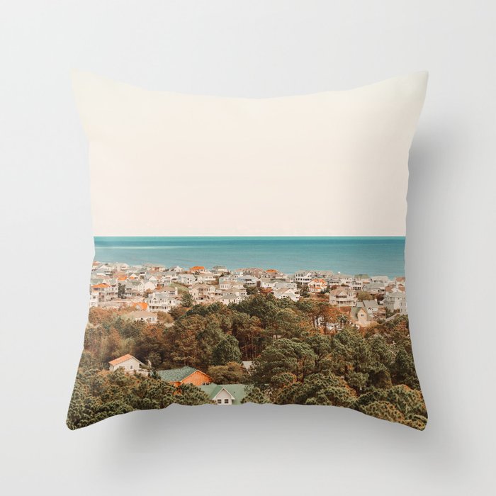 Where The Land Meets The Sea Throw Pillow Gallery Image 6