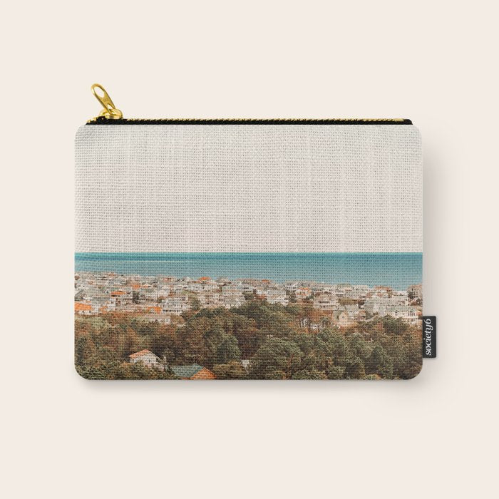 Where The Land Meets The Sea Carry All Pouch Gallery Image 1