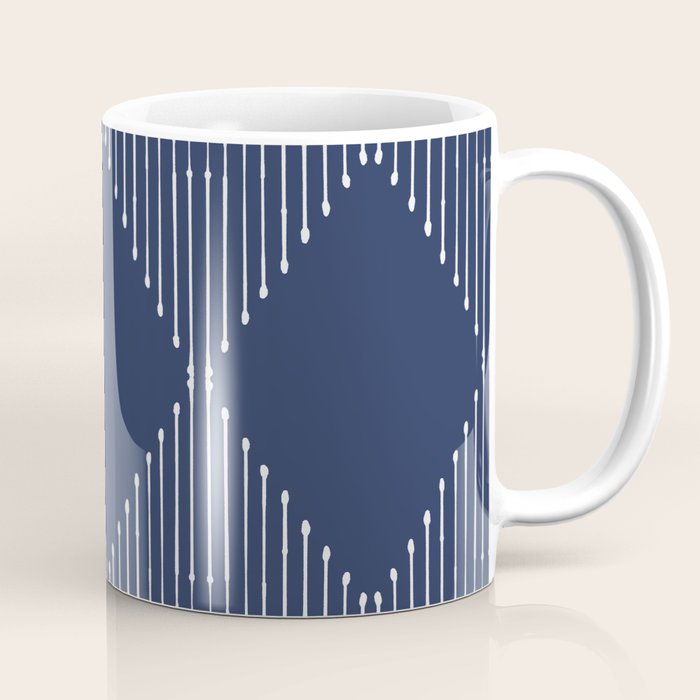 Geo (Navy) Coffee Mug Gallery Image 1