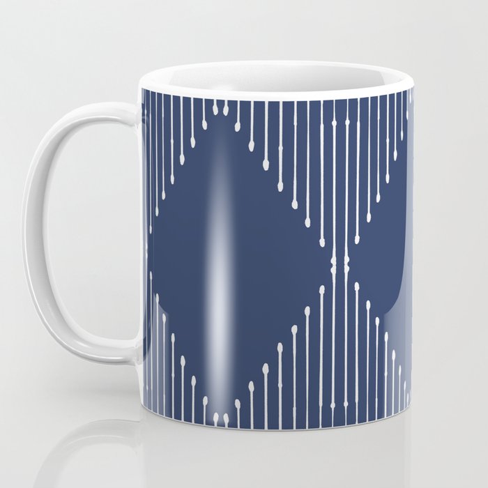 Geo (Navy) Coffee Mug Gallery Image 3