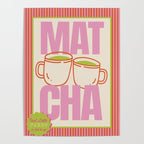 Matcha Latte Print Poster Gallery Image 4
