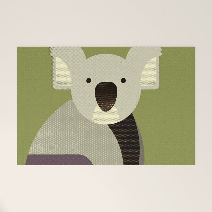 Whimsy Koala Welcome Mat Gallery Image 1