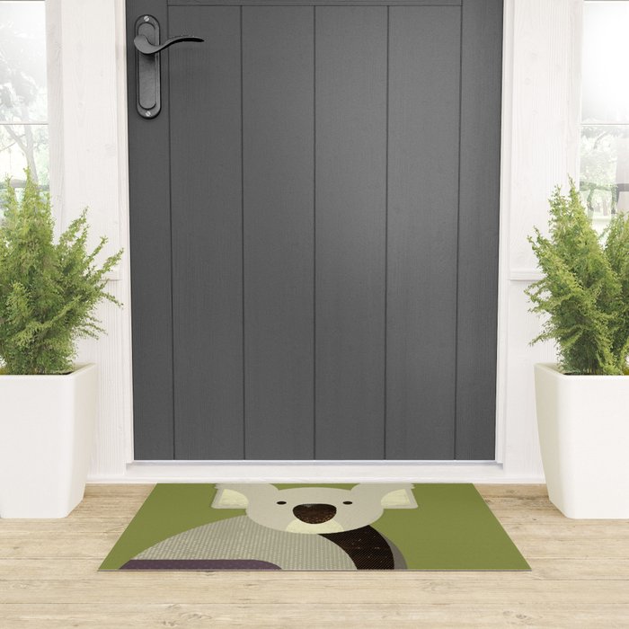 Whimsy Koala Welcome Mat Gallery Image 3
