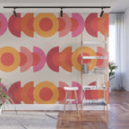 70's pattern no1 Wall Mural Gallery Image 1