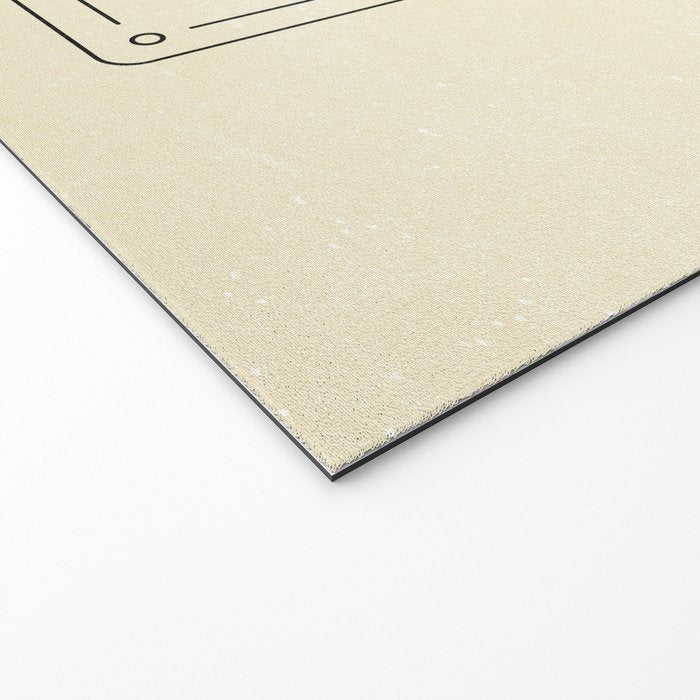 Mystic Moon & Stars: The Beige Edition Welcome Mat Gallery Image 2
