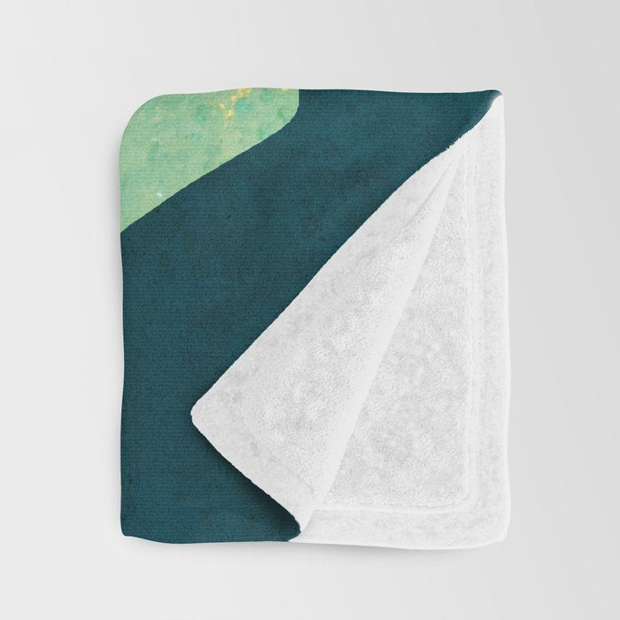 Retro Mountain Sunset Throw Blanket Gallery Image 3