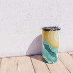 Retro Mountain Sunset Travel Mug Gallery Image 4