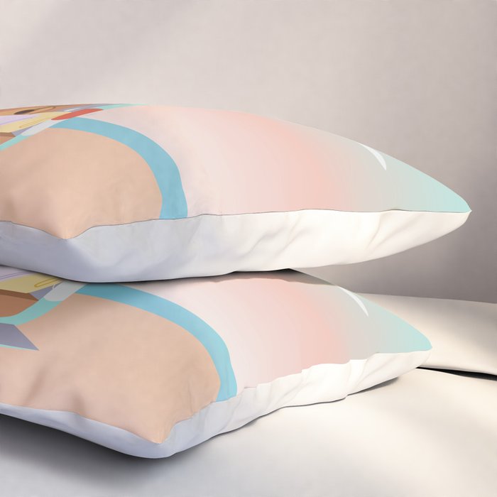 Beach Van Pillow Sham Gallery Image 3