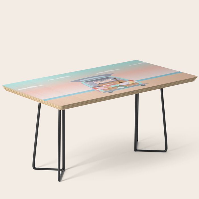 Beach Van Coffee Table Gallery Image 1