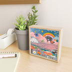 Aquarius Collage Mini Art Print Gallery Image 2