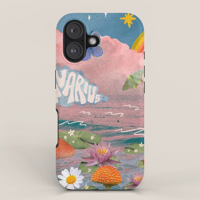 Aquarius Collage iPhone Case Gallery Image 1