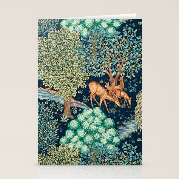 William Morris "The Brook" 1. Stationery Card Gallery Image 1