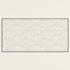 Beige Ditsy Toile Floral Desk Mat Gallery Image 3