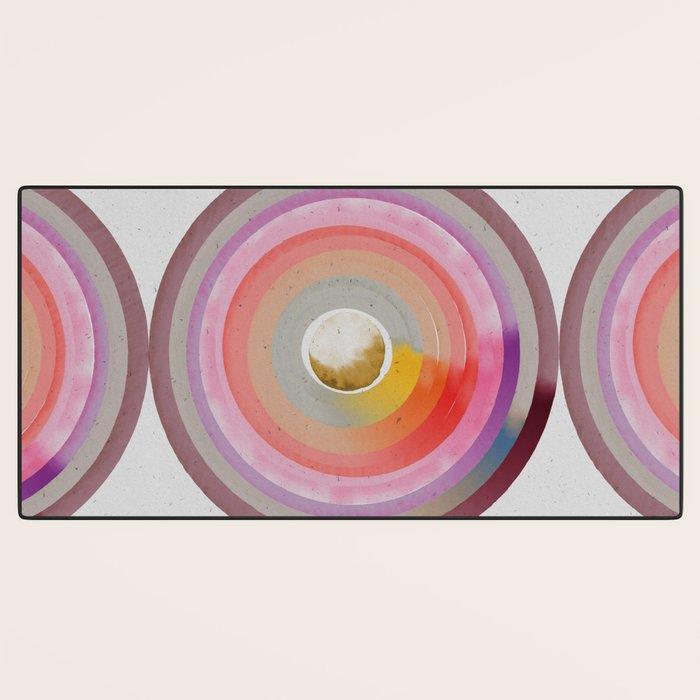 Desert Rainbow Desk Mat Gallery Image 3