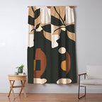 Geometric Blossom 5 Window Curtain Gallery Image 5