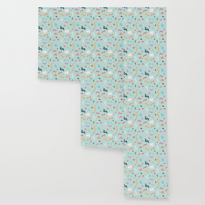 Abtract Colorful Brush Pattern Wallpaper Gallery Image 3
