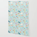 Abtract Colorful Brush Pattern Wallpaper Gallery Image 2
