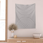 Arch Symmetry II Wall Tapestry Gallery Image 2