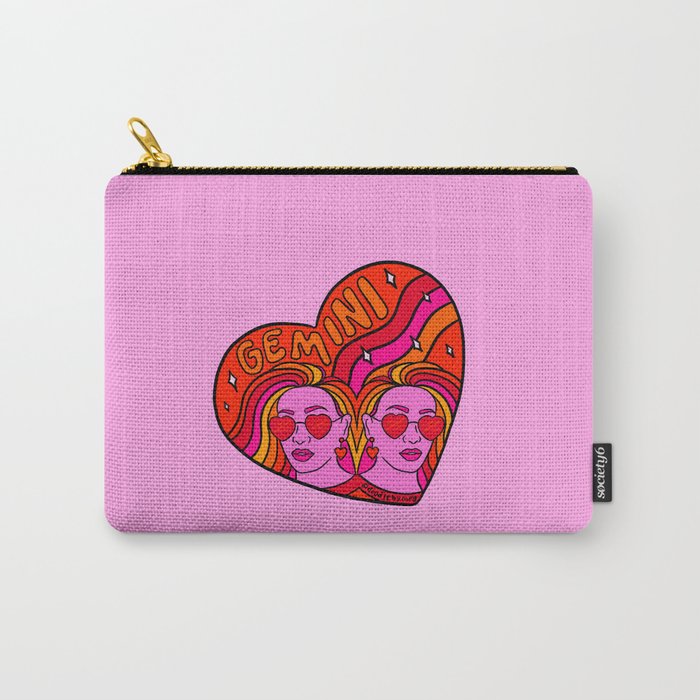 Gemini Valentine Carry All Pouch Gallery Image 1