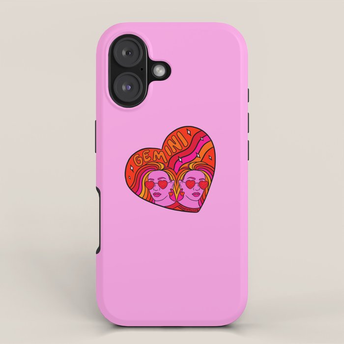 Gemini Valentine iPhone Case Gallery Image 1