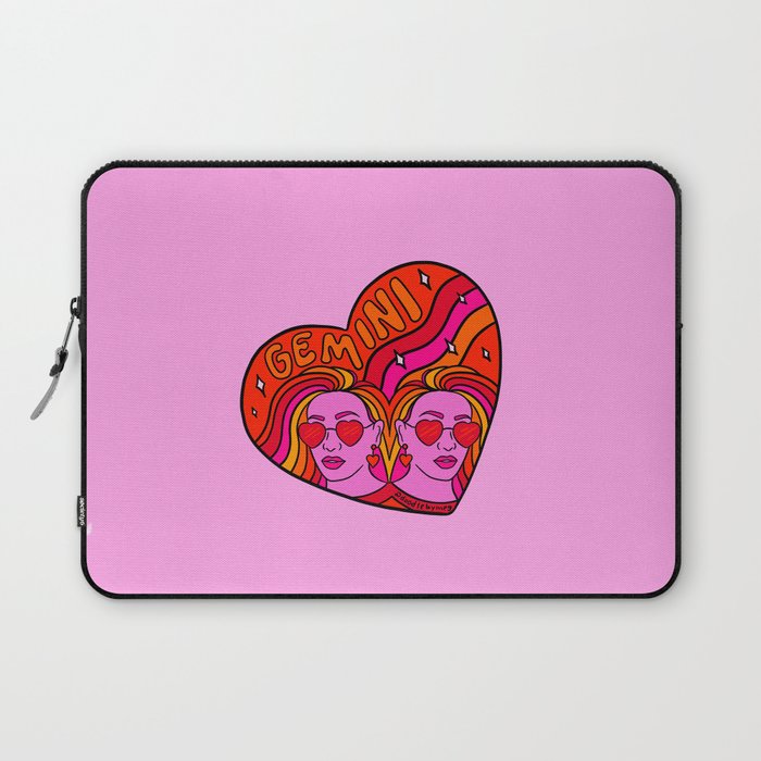 Gemini Valentine Laptop Sleeve Gallery Image 1