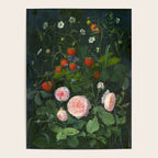 OD Ottesen  Still Life with Roses and Strawberries  Poster Gallery Image 4