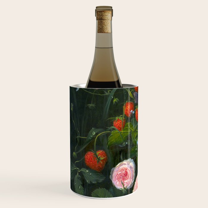 OD Ottesen  Still Life with Roses and Strawberries  Wine Chiller Gallery Image 2