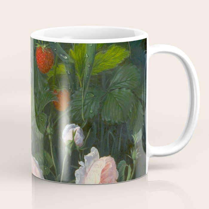 OD Ottesen  Still Life with Roses and Strawberries  Coffee Mug Gallery Image 1