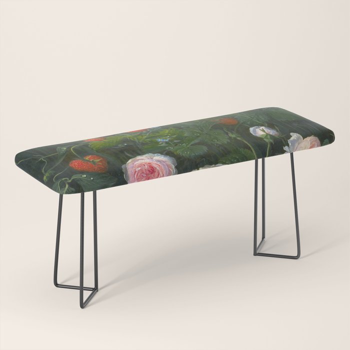 OD Ottesen  Still Life with Roses and Strawberries  Bench Gallery Image 1